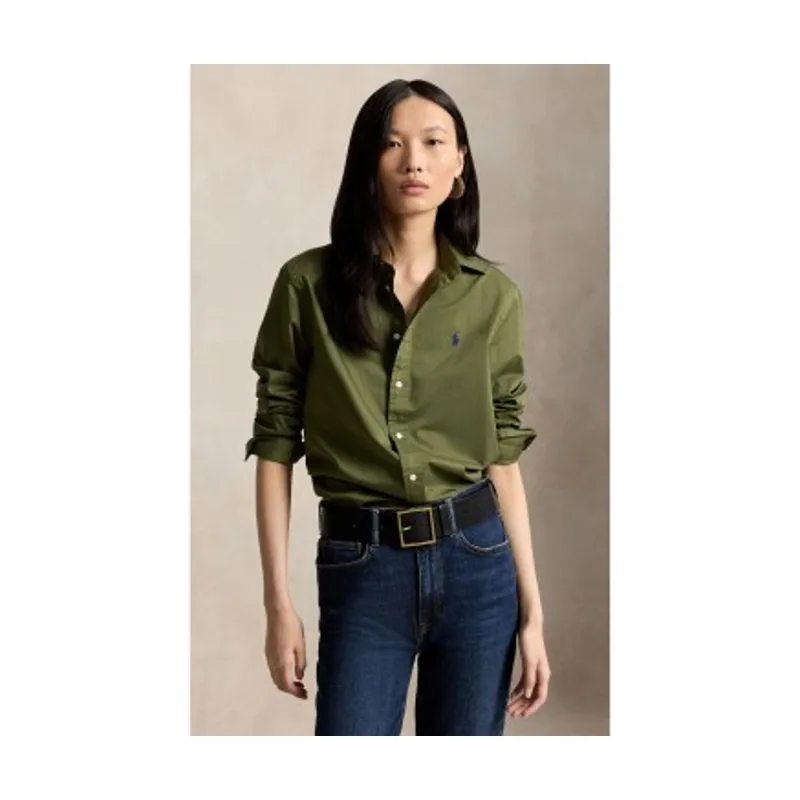 Polo Ralph Lauren Camisa de sarga de algodón Classic Fit 211A92177015