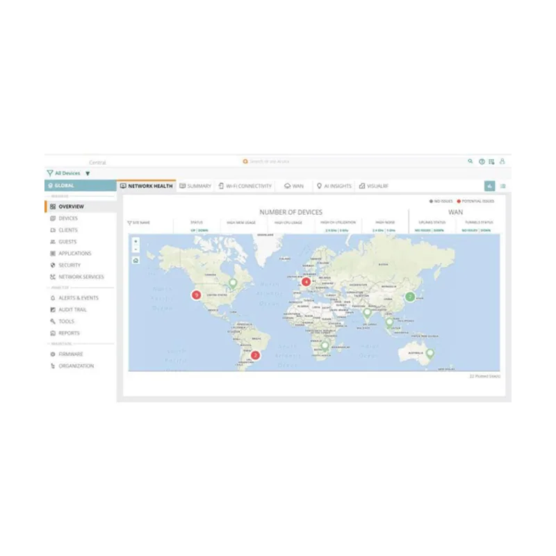 HPE Aruba Central 62/29XX F 1Y E-STU