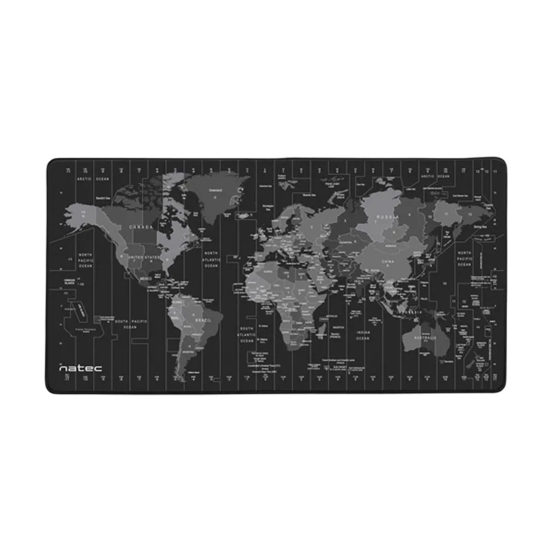 Natec Genesis Alfombrilla Natec Time Zone MAP Maxi 800X400 MM Raton