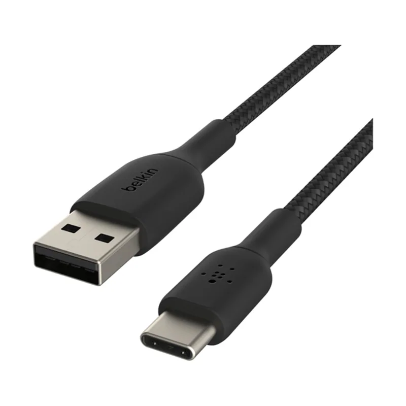 Braided C-A 1M BLK
