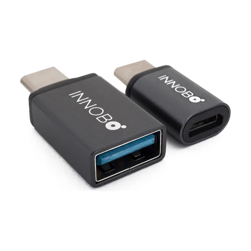Innobo Pack Adaptadores USB Tipo C A USB/MICRO USB