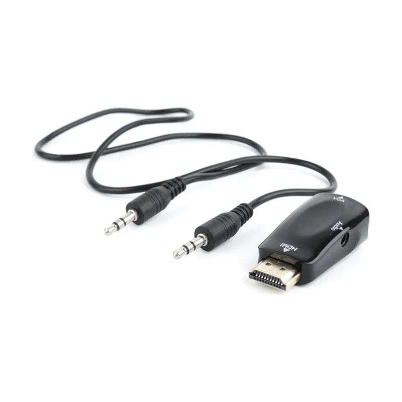Gembird Adaptador HDMI A VGA 3,5 mm Audio