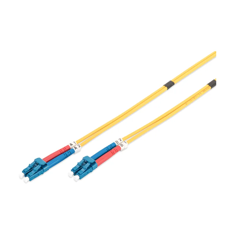 FO Patch Cord Duplex LC TO LC SM OS2 09/125 1 M