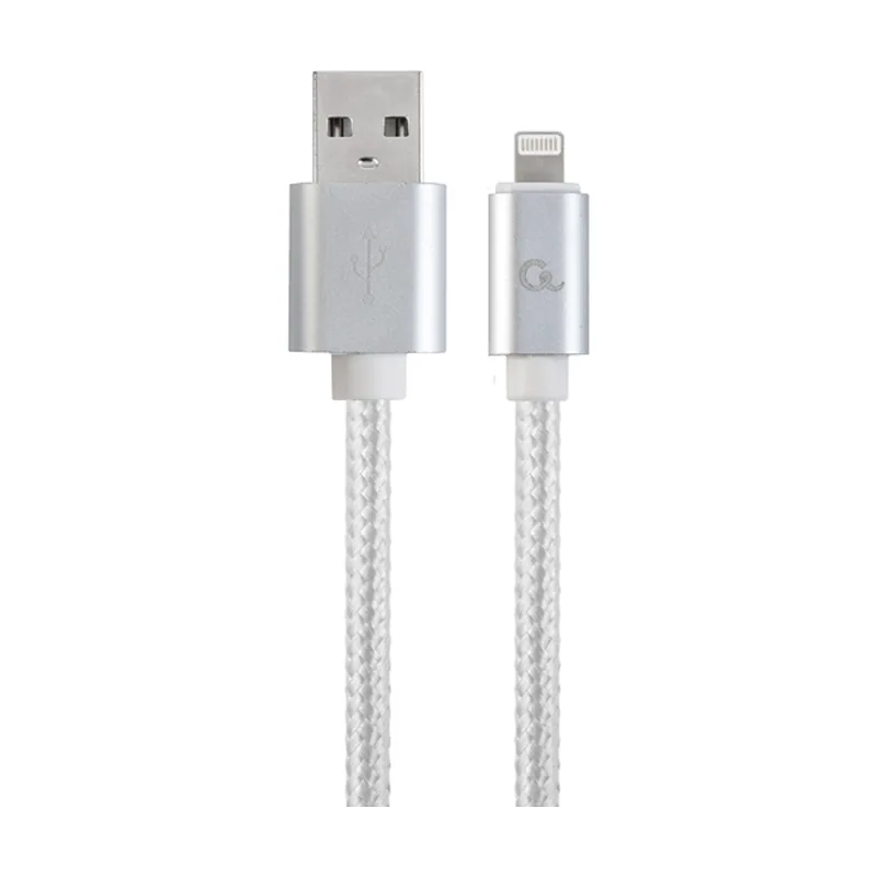 Gembird Cable Trenzado DE Algodon 8 Pines Conectores METÇ±LICOS