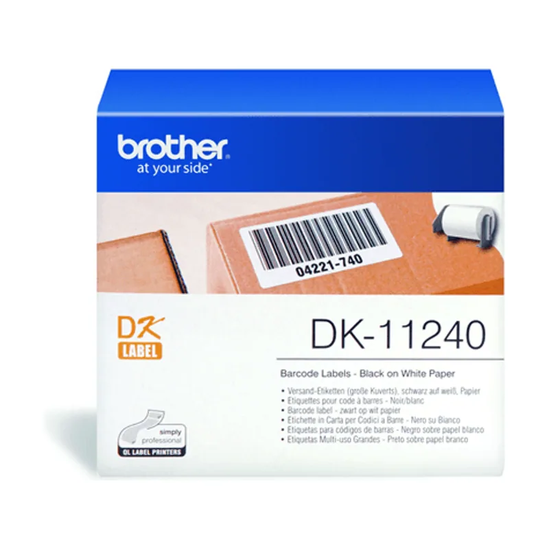 Brother Etiquetas Multiproposito Grandes Papel 102 x 51 mm 600 Unidades