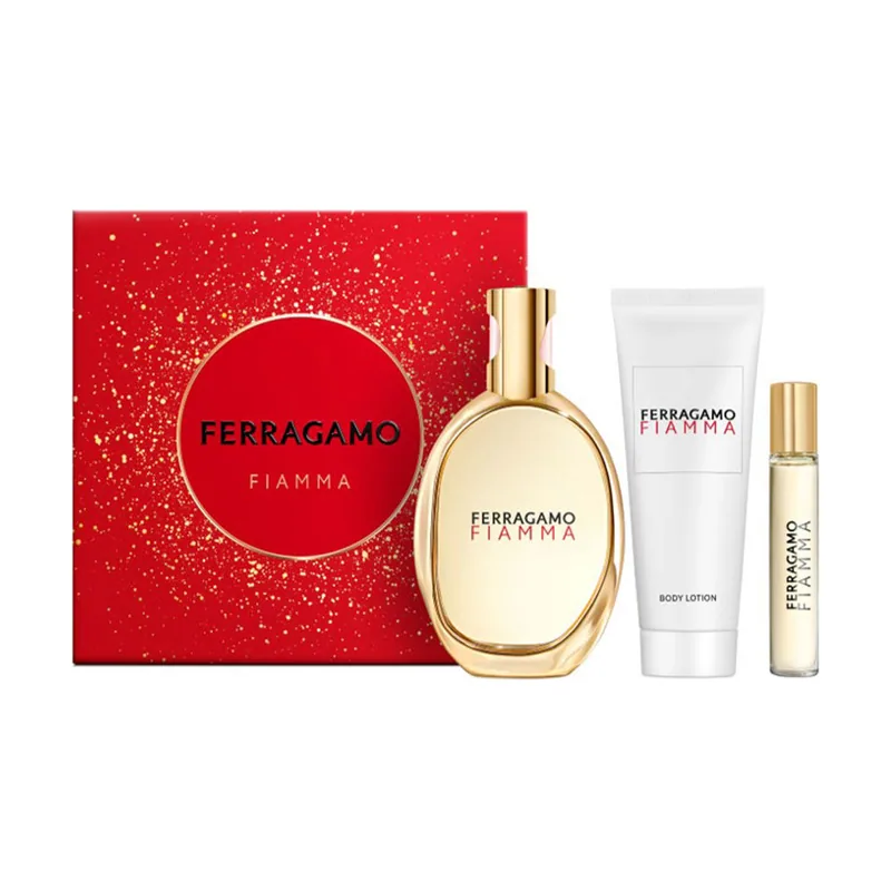 Salvatore Ferragamo Fiamma Estuche 3 pz