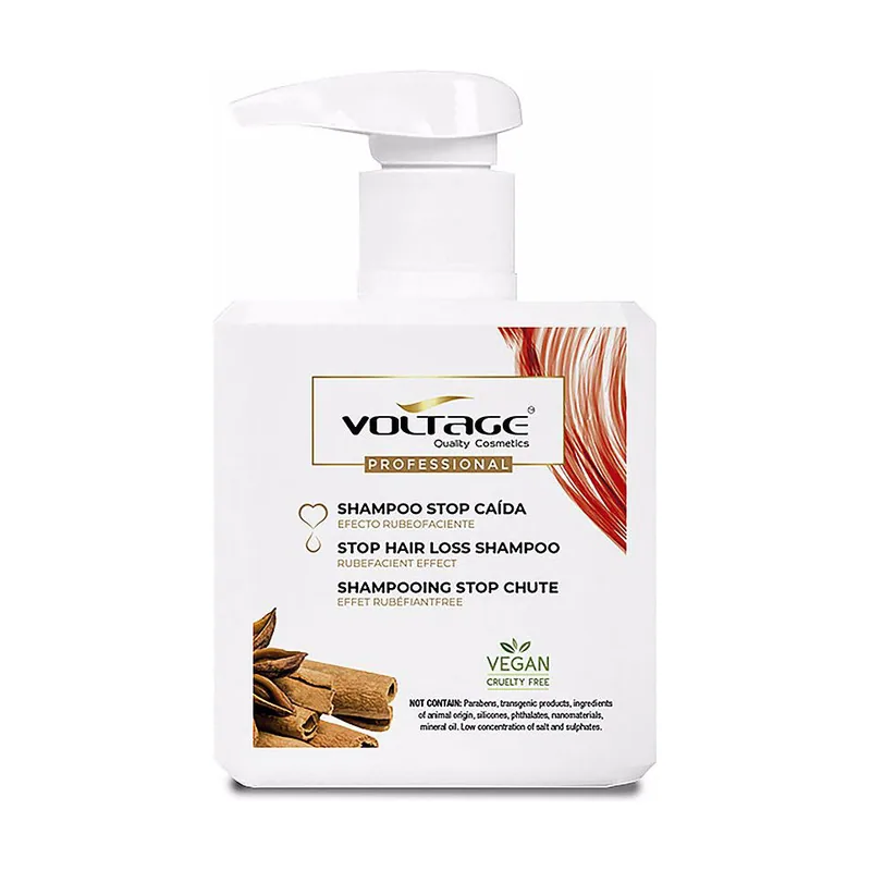 Voltage Cosmetics STOP CAÍDA champú 500 ml