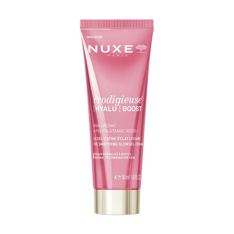 Nuxe PRODIGIEUSE HYALU BOOST gel-crema alisadora iluminadora 50 ml