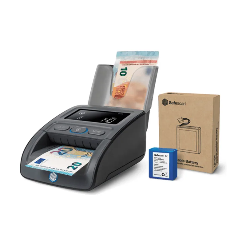 Pack Detector Billetes Falsos 155-S + Apilador RS-100