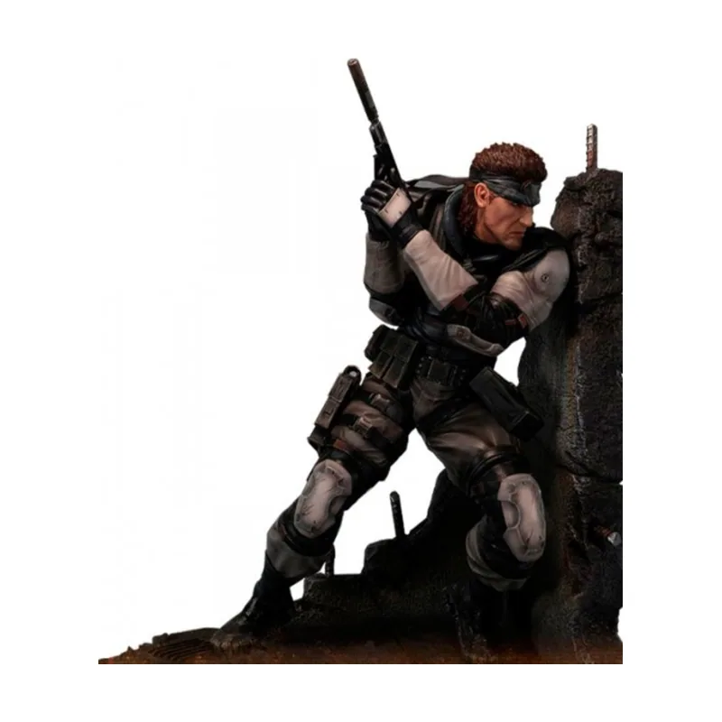 First 4 Figures Figura Metal Gear Solid Statue Solid Snake 44 cm