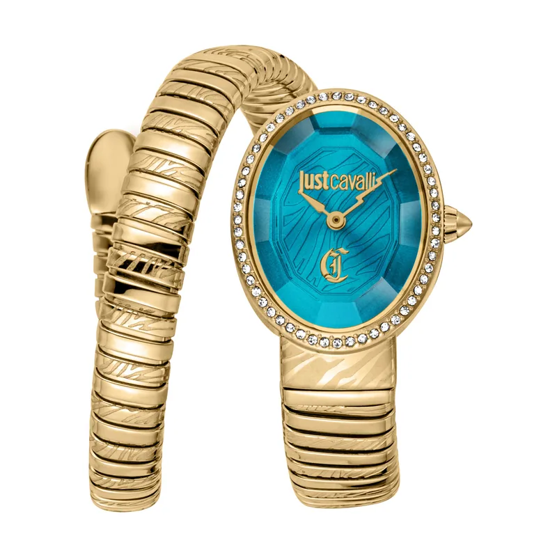 Just Cavalli Signature Snake Velina