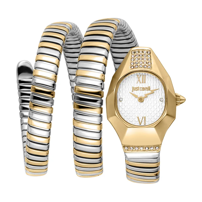 Just Cavalli Signature Snake Lunara