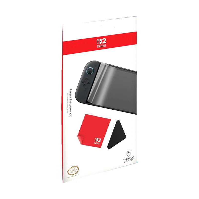 Turtle Beach Kit de protector de pantalla PlayTrek para Nintendo Switch 2