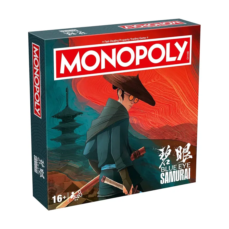 Winning Moves monopoly blue eye samurai english