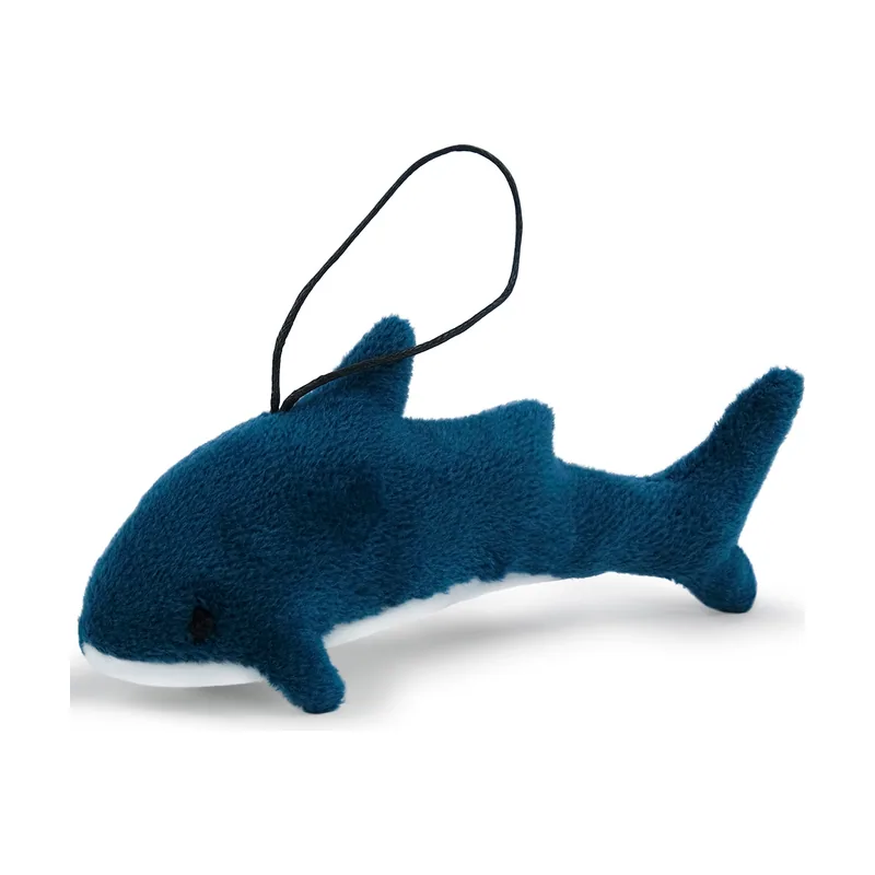 Merchandise Llavero pequeño de felpa suave de tiburón turquesa Ollie
