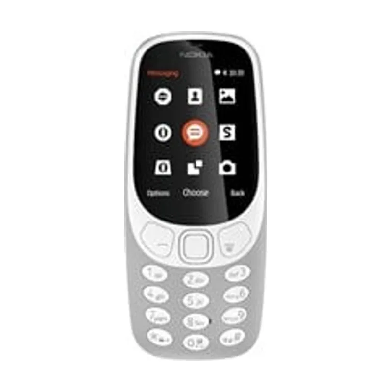 Nokia 3310 gris blanco 2,4 pulgadas