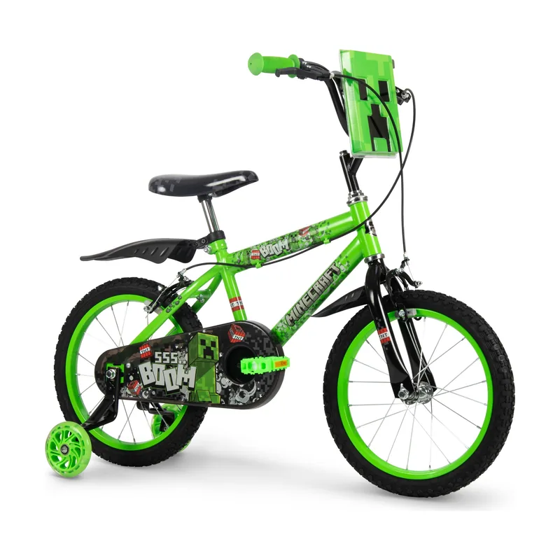 Minecraft Bicicleta Infantil de 16" para niños de 5 a 7 años