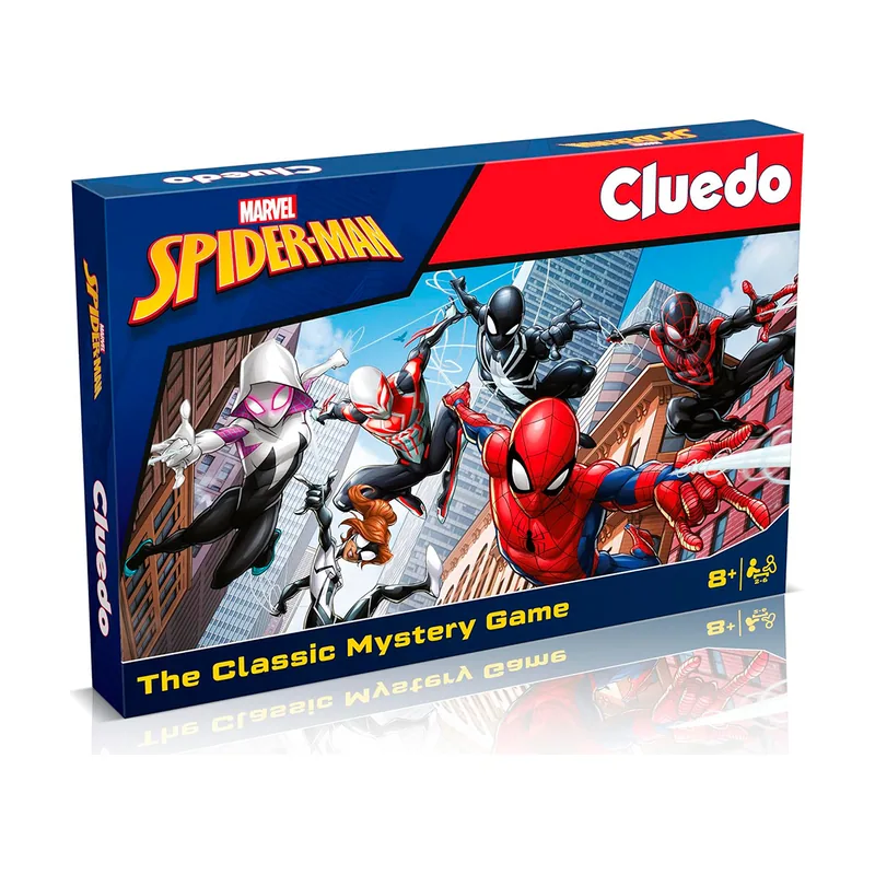 Winning Moves Spider-Man Cluedo Elige tu Spiderman favorito