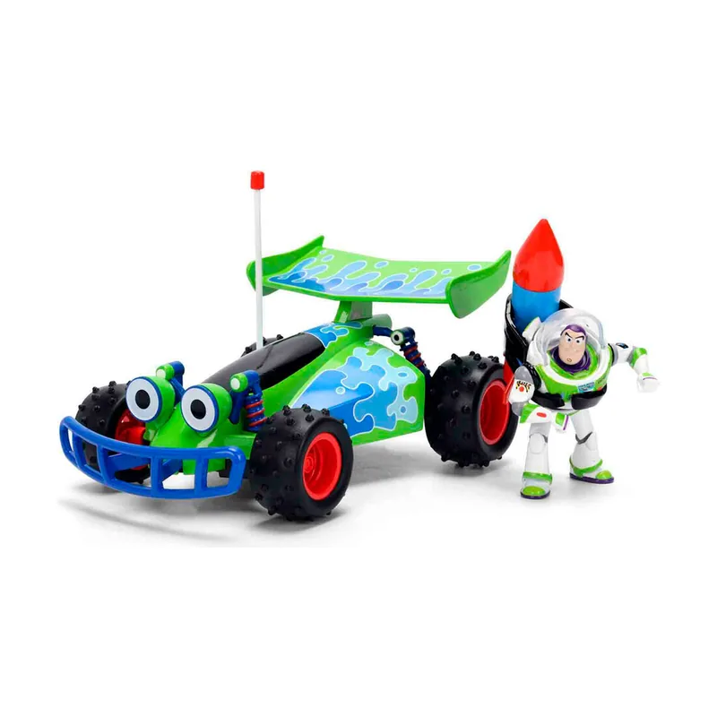 Jada Disney Pixar Toy Story Buggy con Figura Buzz Lightyear 19 cm