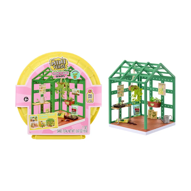 Mga Miniverse Spaces Starter Pack Greenhouse