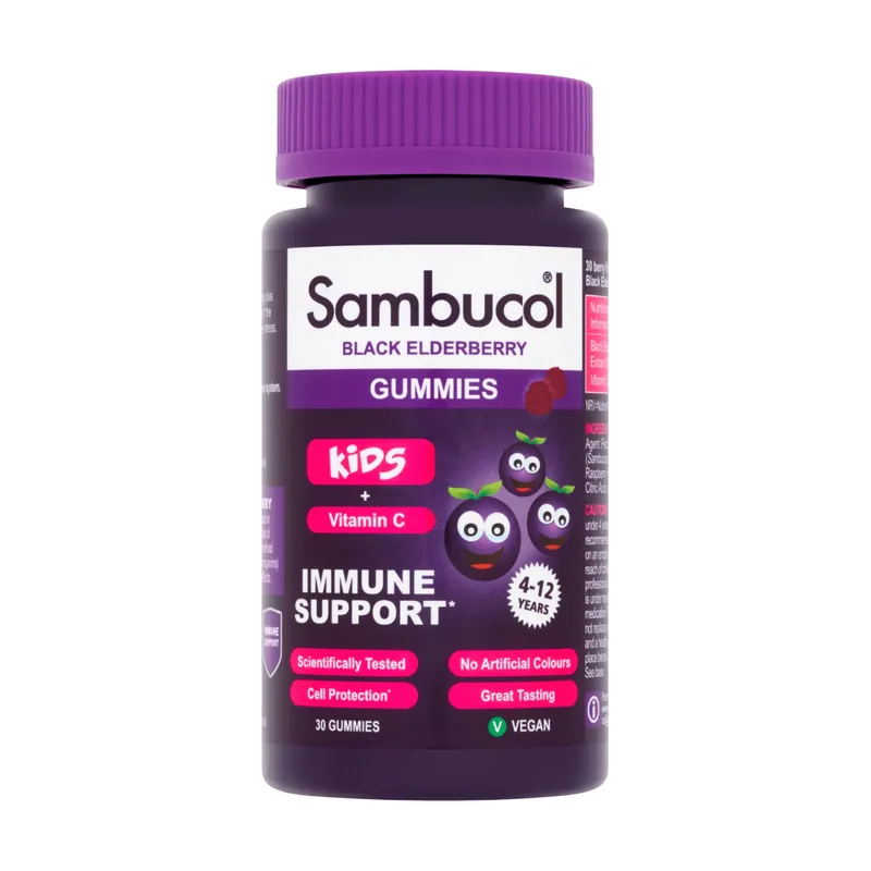 Sambucol kids black elderberry & vitamin c