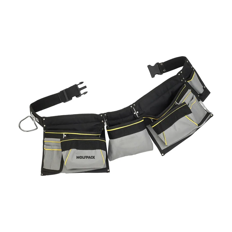 Wolfpack Linea Profesional Bolsa Encofrador Doble Con Cinturón Ajustable