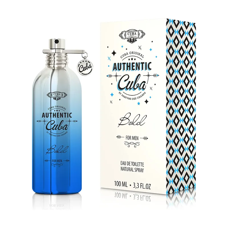 Cuba Paris Authentic Bold Man Edt 100 Ml