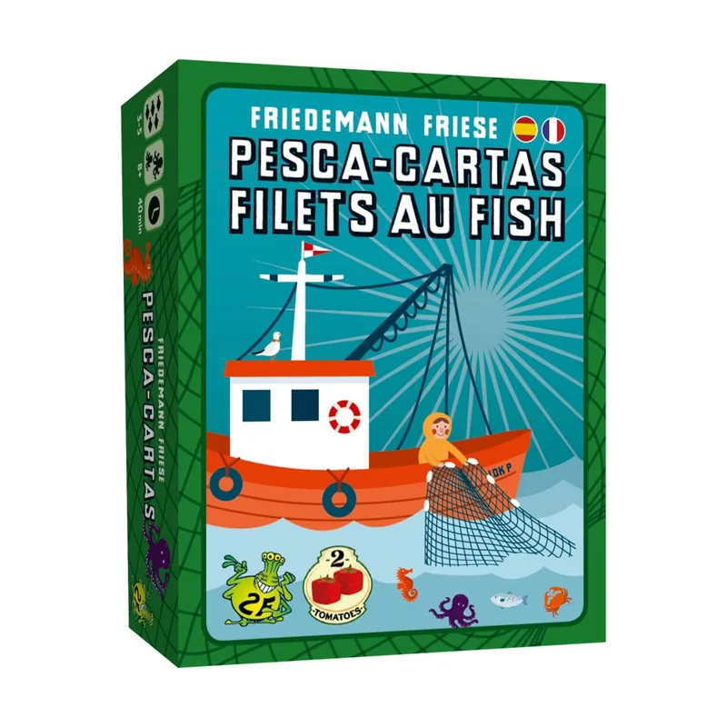 2 Tomatoes Games Pesca-cartas juego de mesa en español