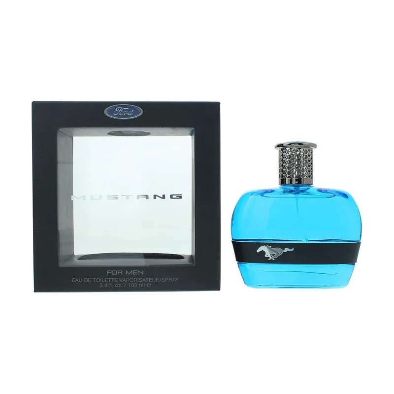 Mustang blue eau de toilette spray