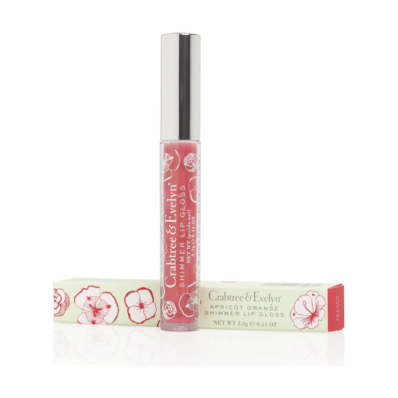 Crabtree & Evelyn brillo labial resplandeciente 3,2 g albaricoque