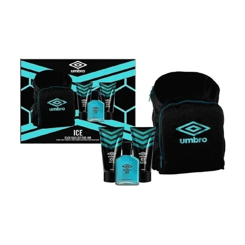 Ice gift set 75ml edt + 150ml shampoo & conditioner + 150ml shower gel + rucksack