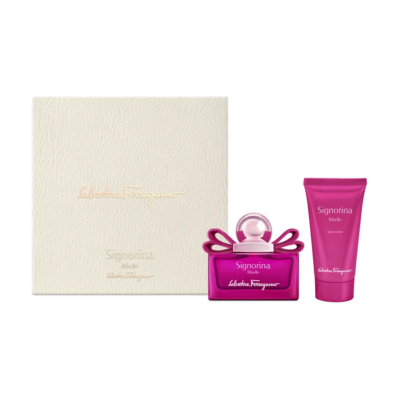 Salvatore Ferragamo Signorina Ribelle Spring Kit set de perfumería y baño 2 pieza s Femenino