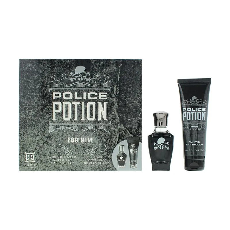 Police potion for him gift set edp + shower gel