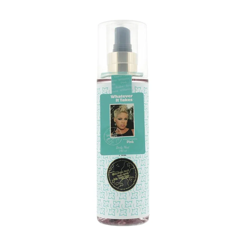 Whatever It Takes pink whiff of white musk body mist 240ml spray