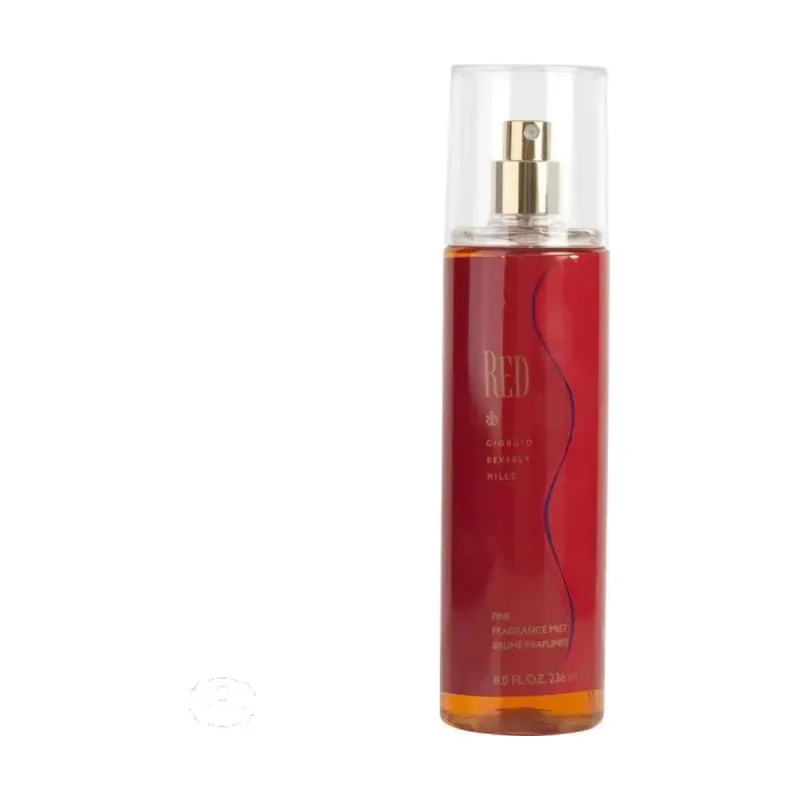 Giorgio beverly hills red fragrance mist 236ml spray