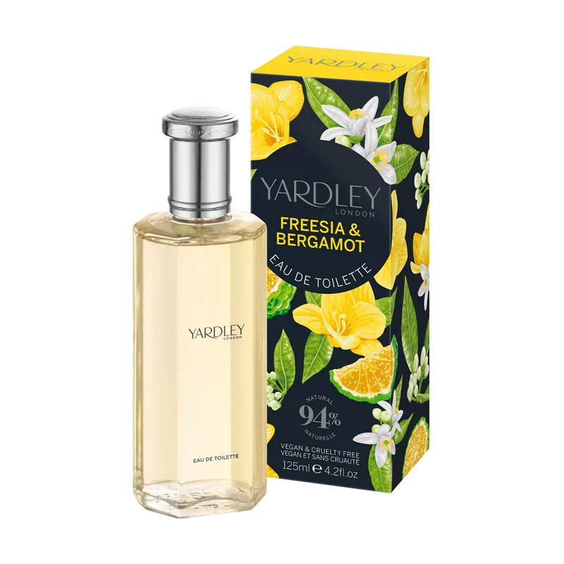 Yardley London Eau de Toilette Freesia y Bergamota