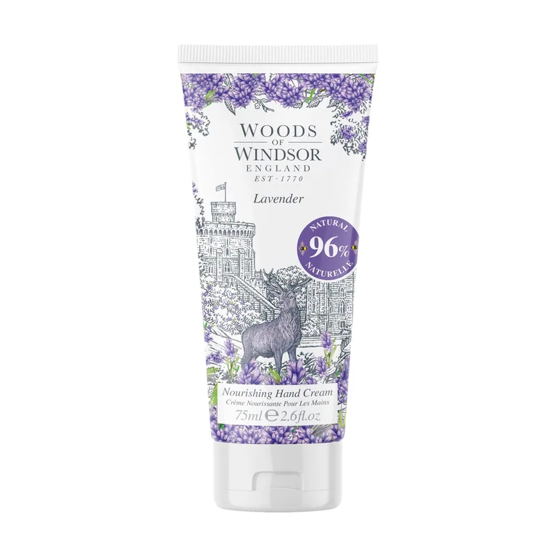Woods of Windsor Lavender Nourishing Hand Cream with Vitamin E 75ml