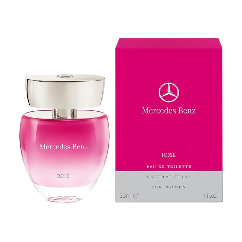 Mercedes-benz Rose For Women Eau De Toilette Rose Nat. Spray 1
