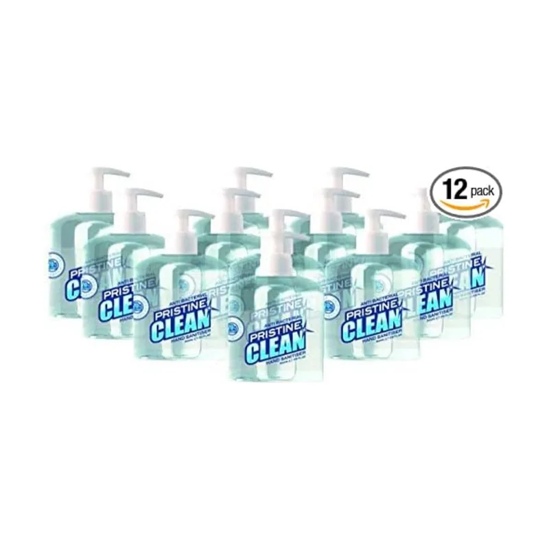 Pristine Clean Gel desinfectante de manos con dispensador de bomba