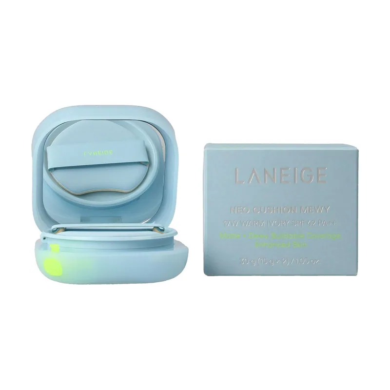 Laneige NEO CUSHION MEWY maquillaje #17W-Warm