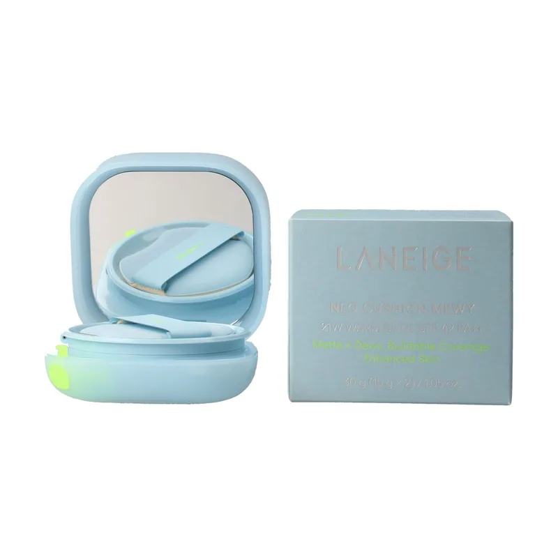Laneige NEO CUSHION MEWY maquillaje #21W-Warm