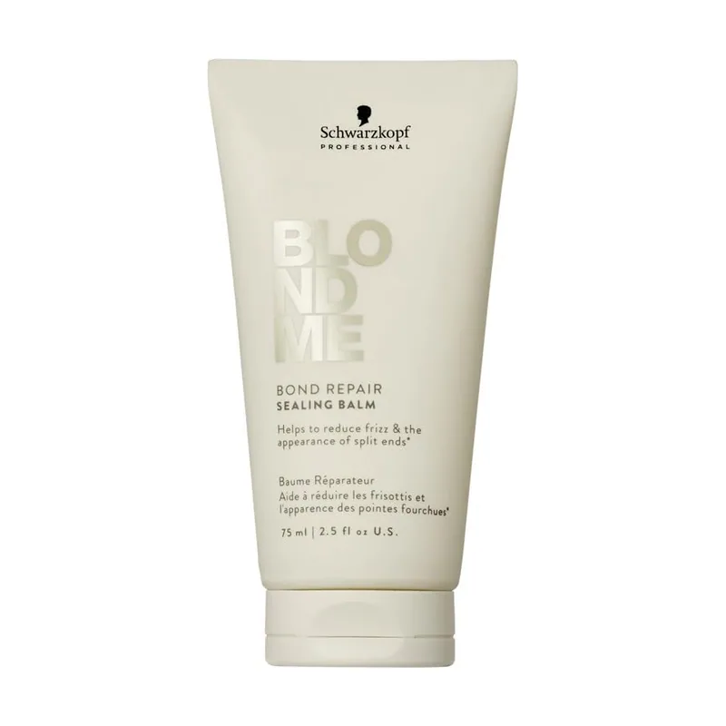 Schwarzkopf Professional BLONDME Bond Repair Sealing Bálsamo Leave In Haarlotion Hitzeschutz Anti Frizz Puntas Split Suavizante y Fortalecedor 75 ml