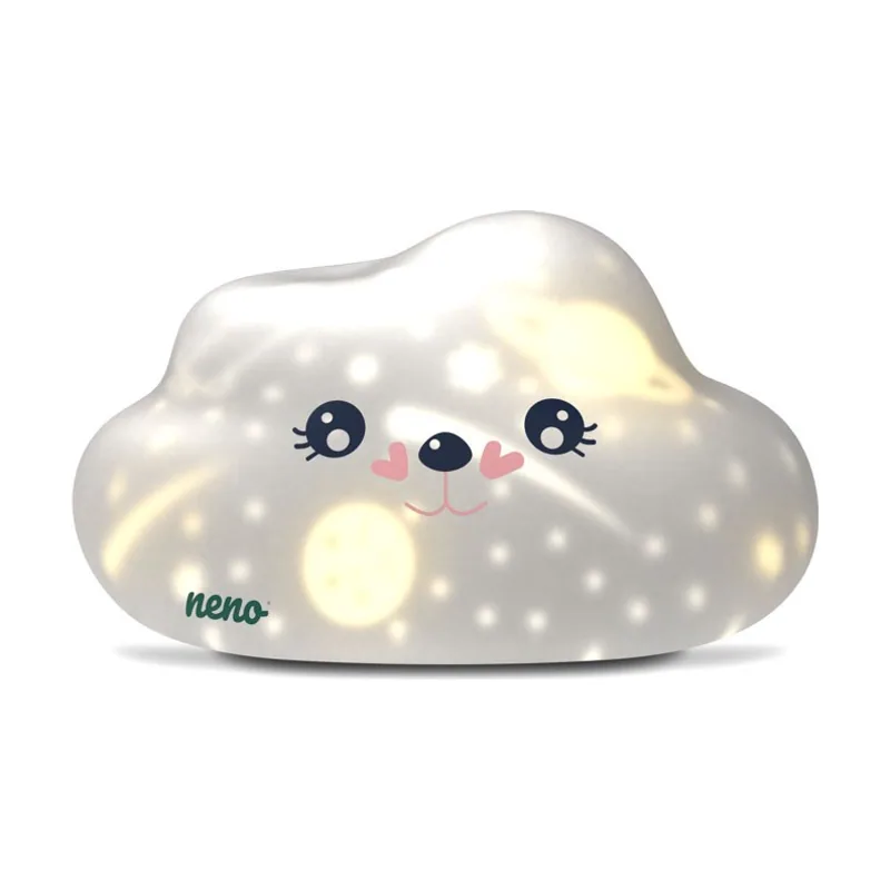 Neno cosmo lámpara de noche de silicona para niños