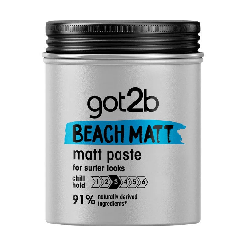 Schwarzkopf Got2B Beach Matt Surfer Look Matt Pasta