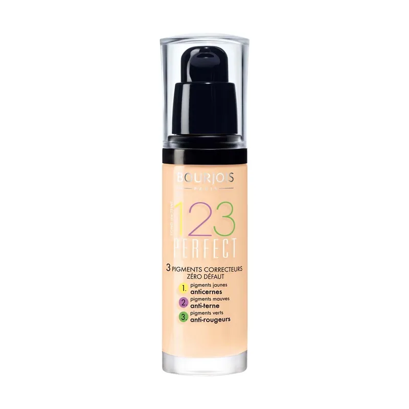 Bourjois 123 Perfect 30 ml Frasco dispensador Líquido 51 Vainilla Clara