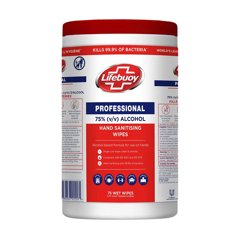 Toallitas de mano profesionales 75 hojas