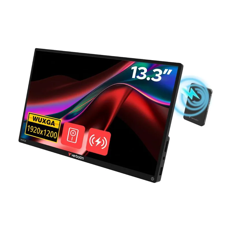 32087 monitor o TV portátil Monitor portátil Negro 33,8 cm 1920 x 1200 Pixeles
