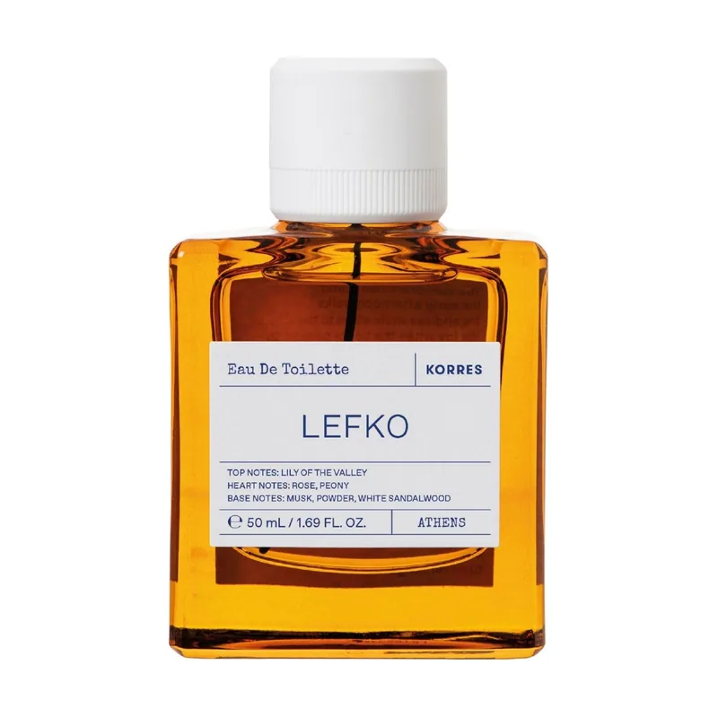 Korres LEFKO Eau de Toilette para hombre y mujer
