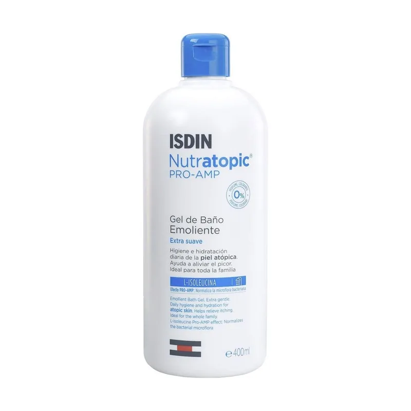 ISDIN Nutratopic Pro-AMP Gel de Baño Emoliente 400ml