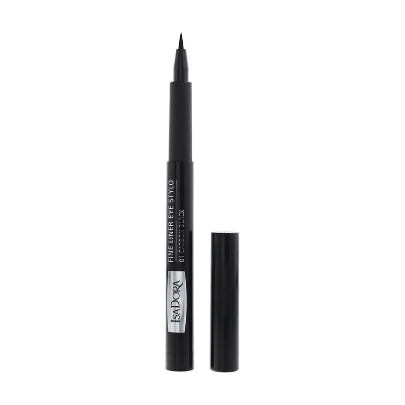 Isadora 01 Carbon Black Liquid Eyeliner